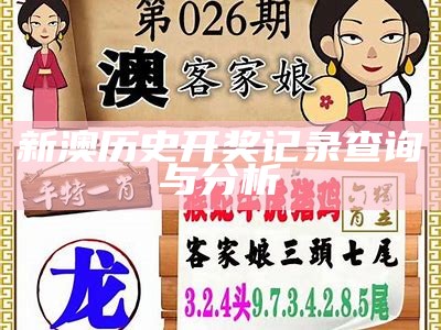 新澳历史开奖记录查询与分析